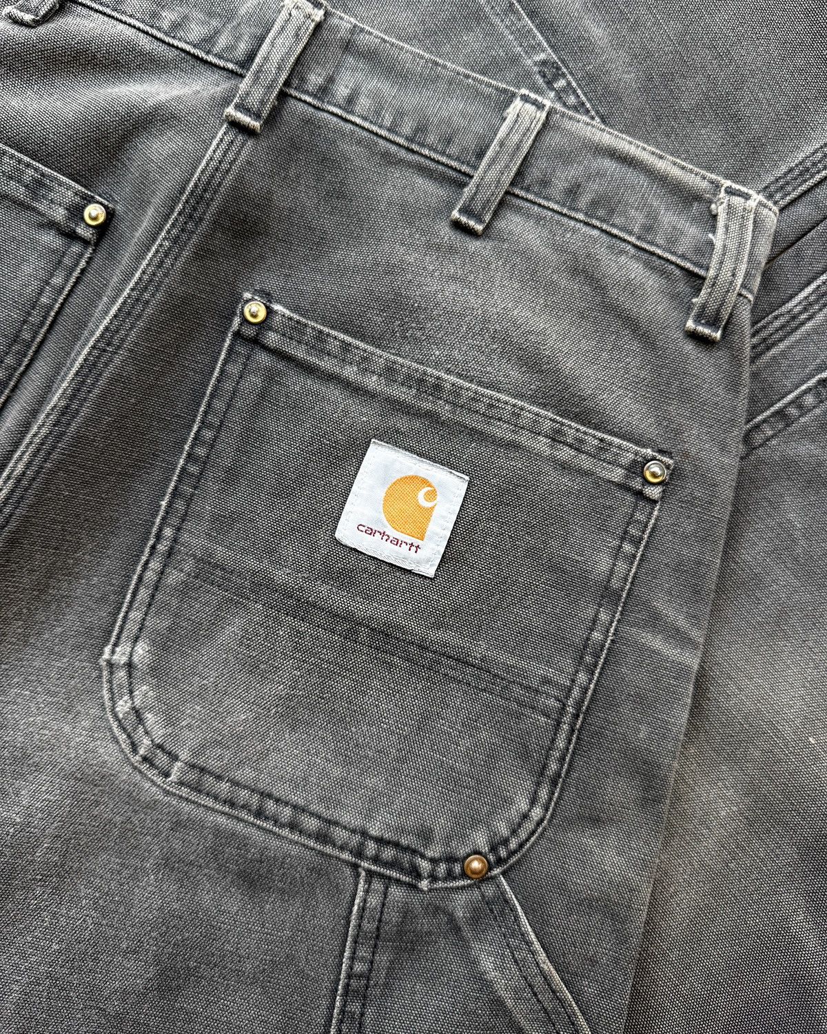 Carhartt Vintage Carhartt Double Knee Pants B01 BLK Size US 32 / EU 48 - 6 Thumbnail