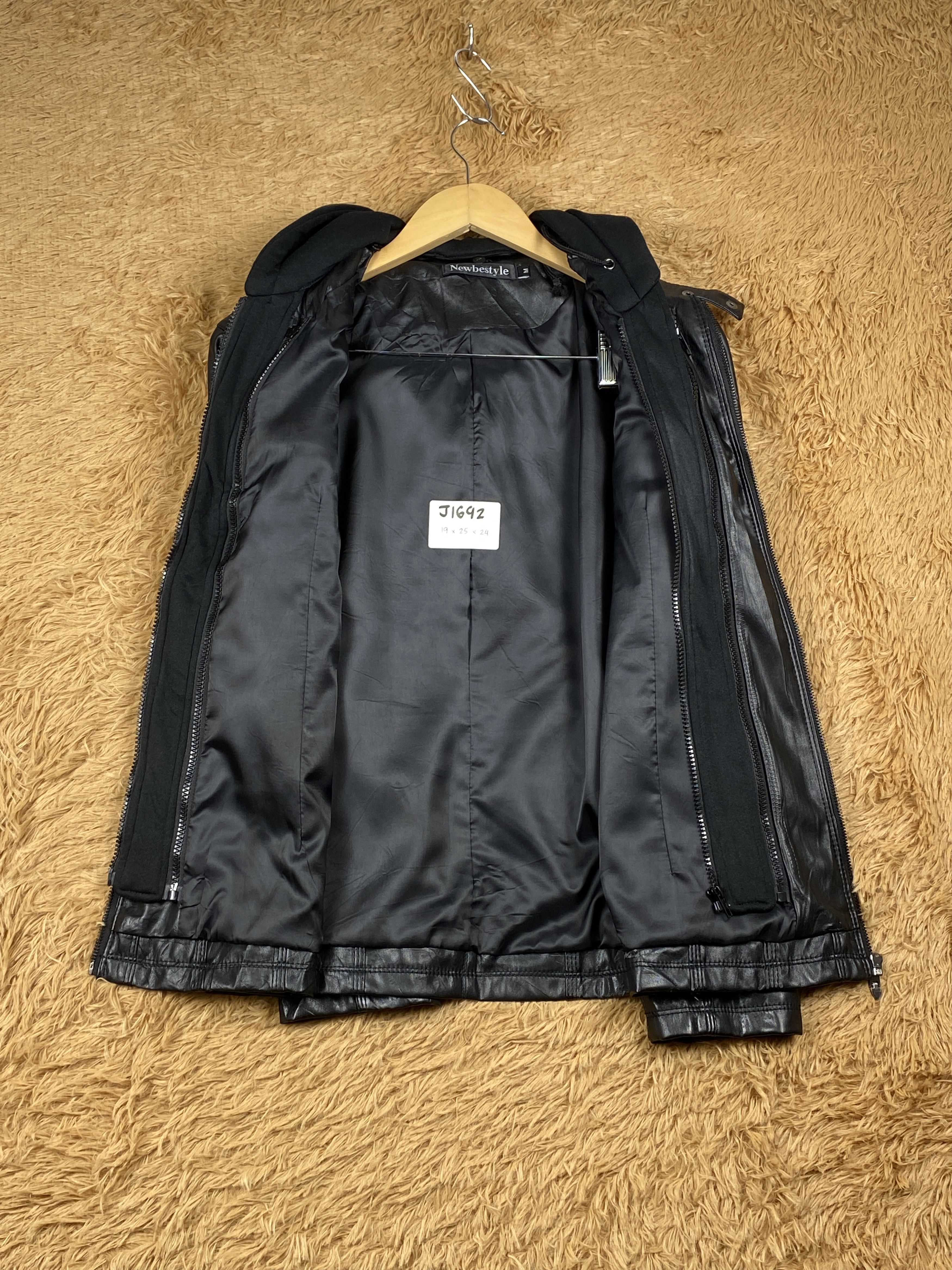 Japanese Brand Vintage Newbestyle Japanese Brand Hoodie Jacket J1692 Size US S / EU 44-46 / 1 - 6 Thumbnail