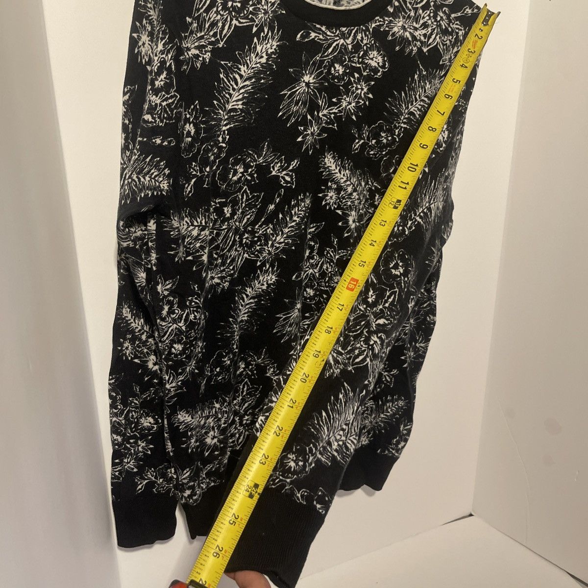 Scotch & Soda Scotch & Soda Jacquard Sweater Black White Drop Shoulder Size US M / EU 48-50 / 2 - 5 Thumbnail