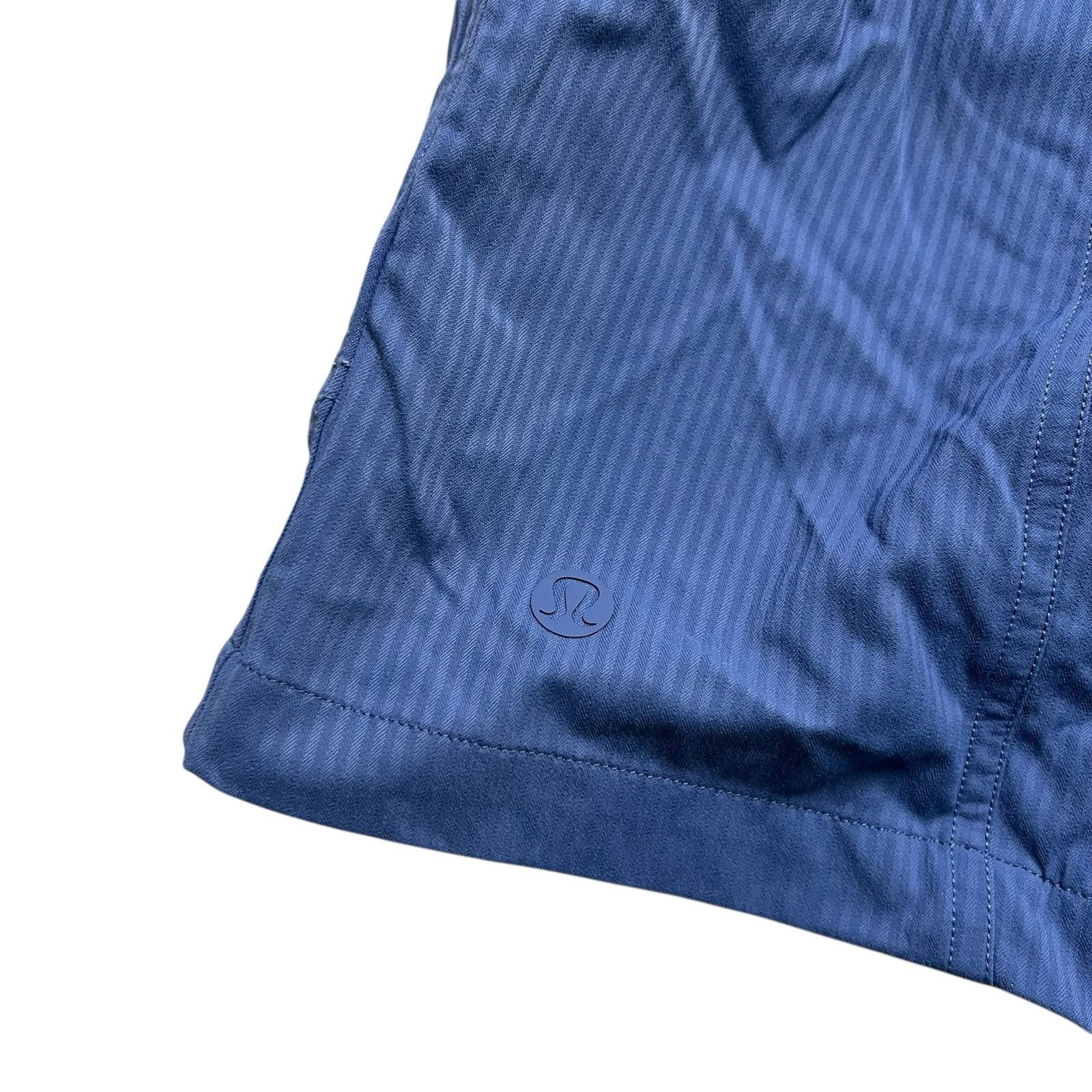 Lululemon Lululemon Women’s Blue Drawstring Athletic Gym Shorts - 4 Size 27" / US 4 / IT 40 - 9 Thumbnail