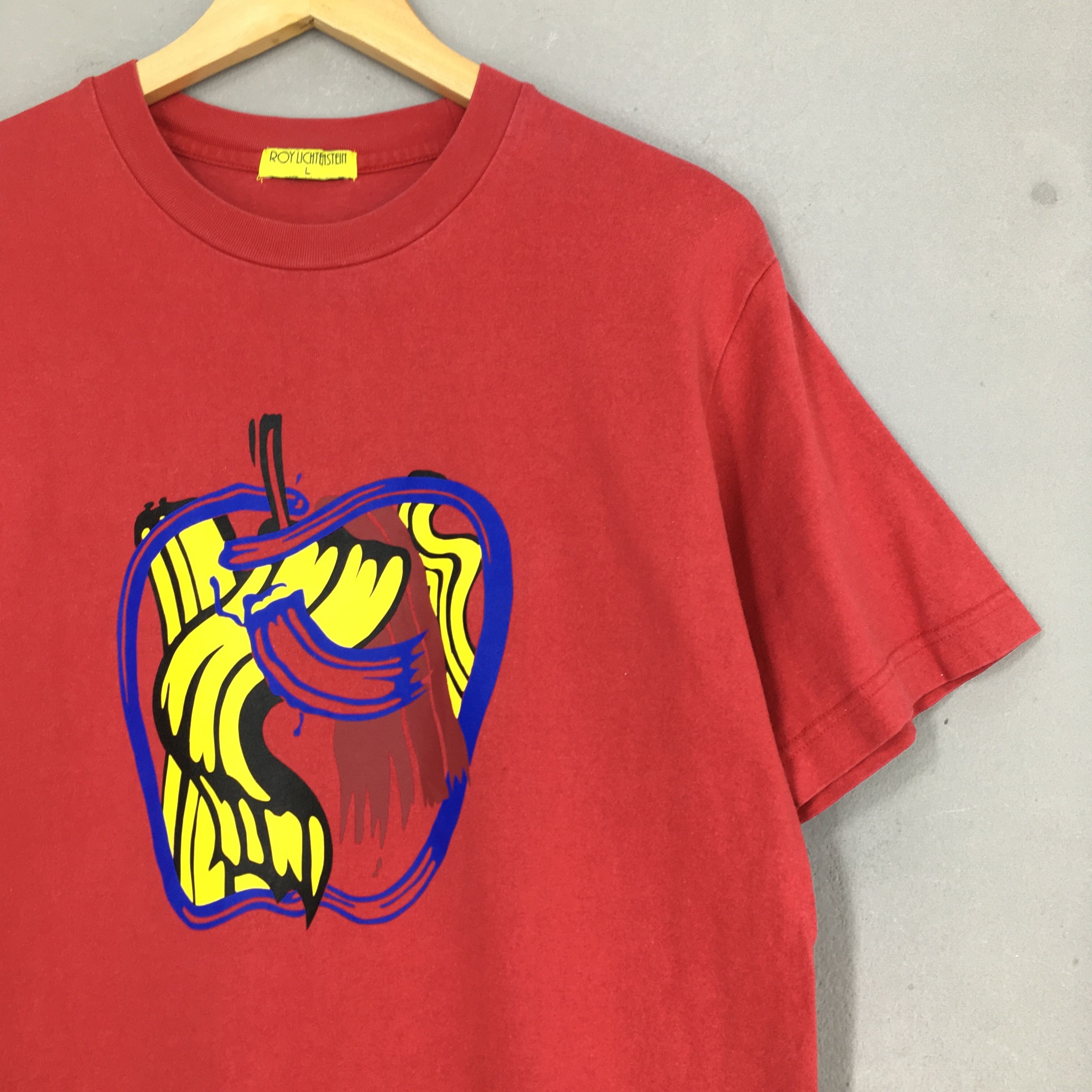 Other Roy Lichtenstein Brushstrokes Apple 1983 Artwork T Shirt L Size US L / EU 52-54 / 3 - 2 Thumbnail