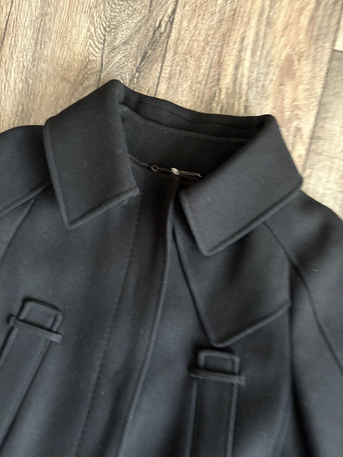 Designer × Salvatore Ferragamo Salvatore Ferragamo Vintage Wool/Cashmere Coat Made in Italy Size L / US 10 / IT 46 - 3 Thumbnail