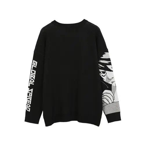Japanese Brand × Vintage Hip-hop Anime knitted pullover Japanese style sweater Size US L / EU 52-54 / 3 - 2 Thumbnail