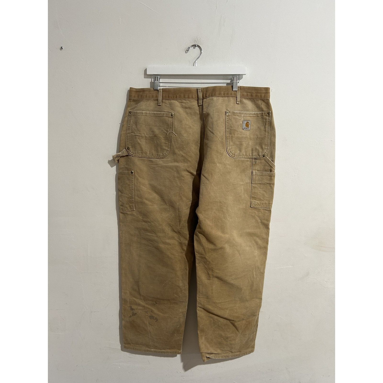 Carhartt CARHARTT KHAKI FADED DOUBLE KNEE SIZE 40 MADE IN USA Size US 40 / EU 56 - 2 Thumbnail