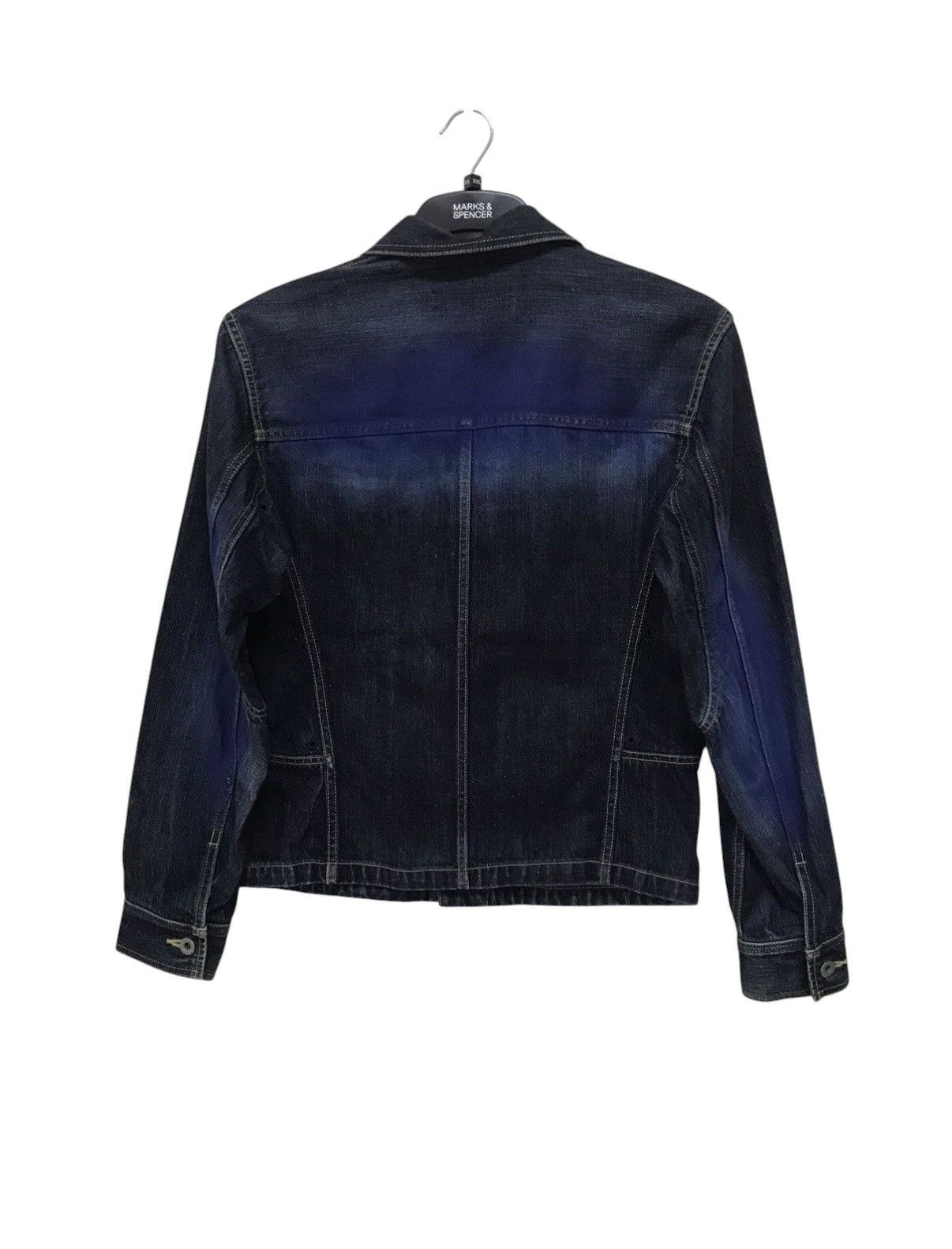 Issey Miyake ISSEY MIYAKE PAINTED DENIM JACKET RARE Size US M / EU 48-50 / 2 - 4 Thumbnail