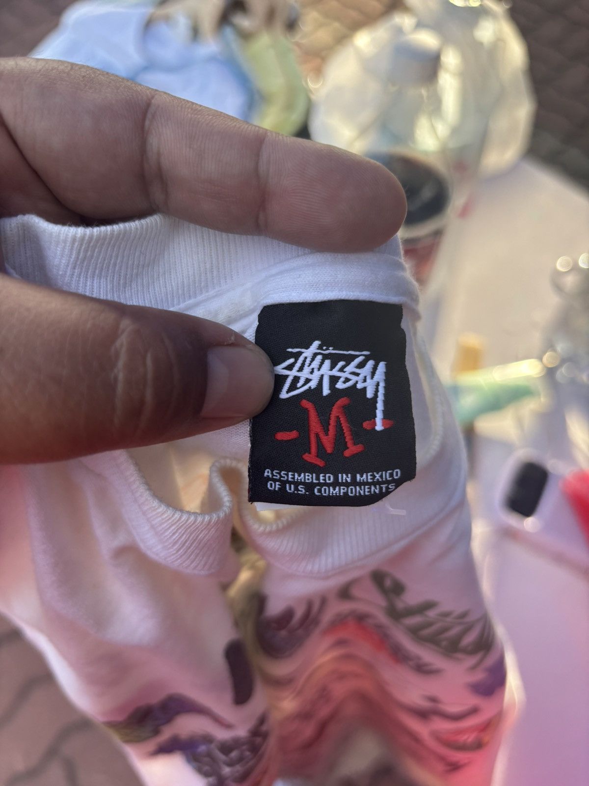 Stussy Vintage Stussy All Logo Tshirt Size US M / EU 48-50 / 2 - 5 Thumbnail