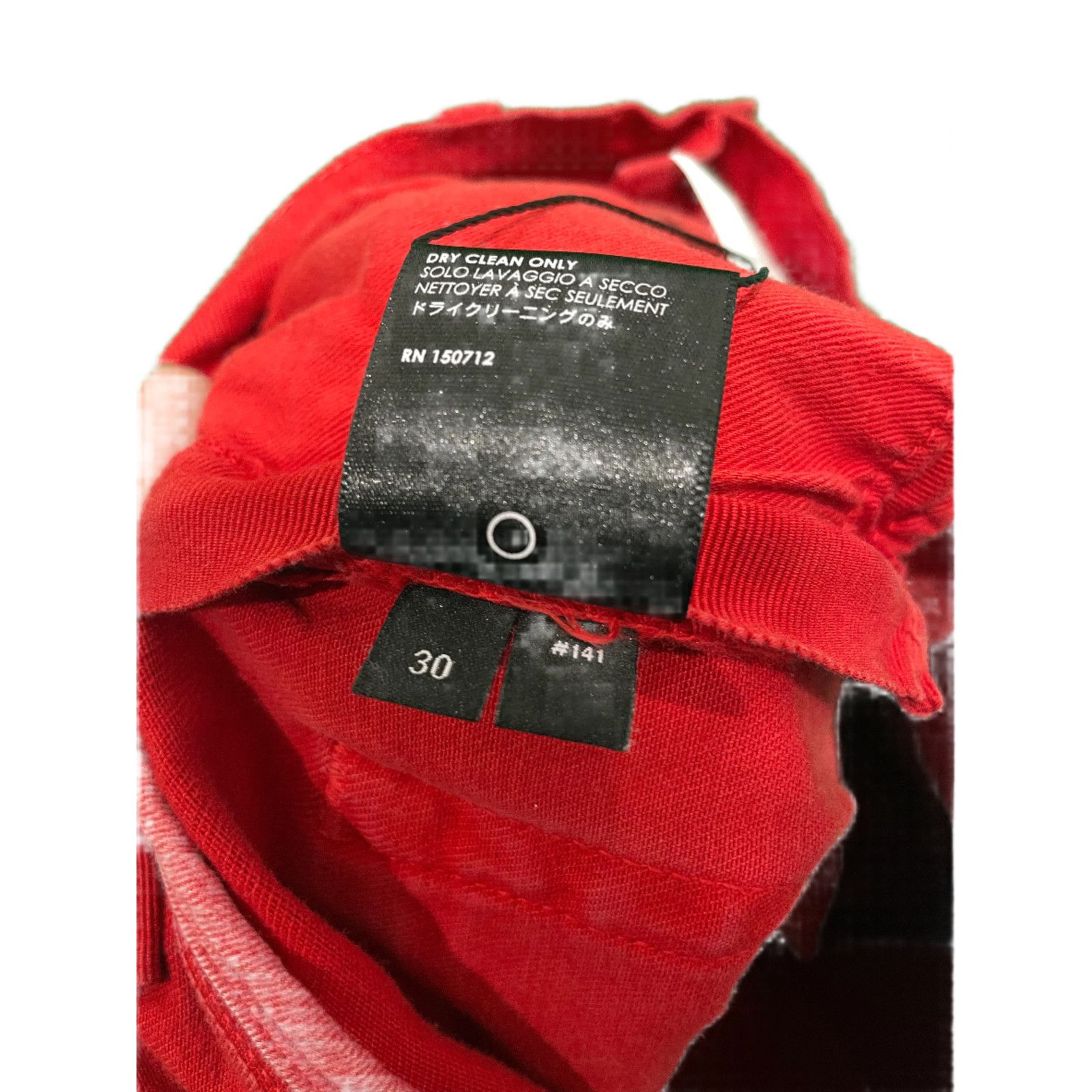 Amiri Amiri Thrasher Red & Black Jeans Size US 30 / EU 46 - 5 Thumbnail