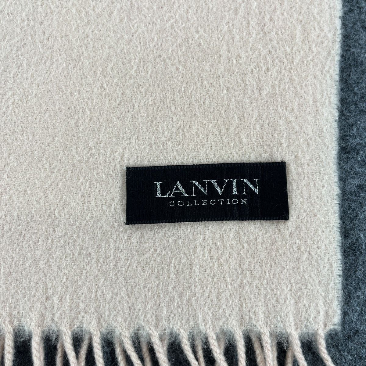 Lanvin Cashmere Scarf Muffler Neckwear T1417
