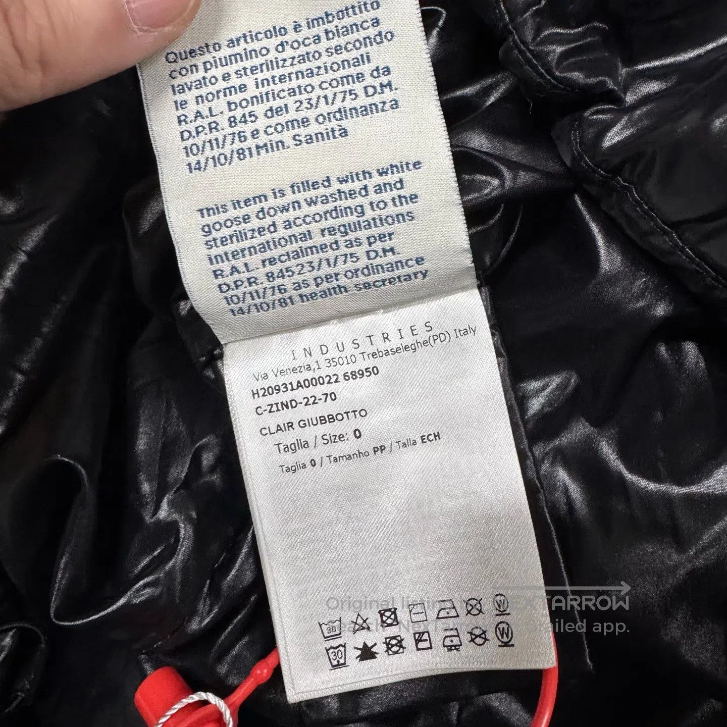 Moncler Moncler Clair Black Label Series Caped Down jacket| Size US XS / EU 42 / 0 - 7 Thumbnail