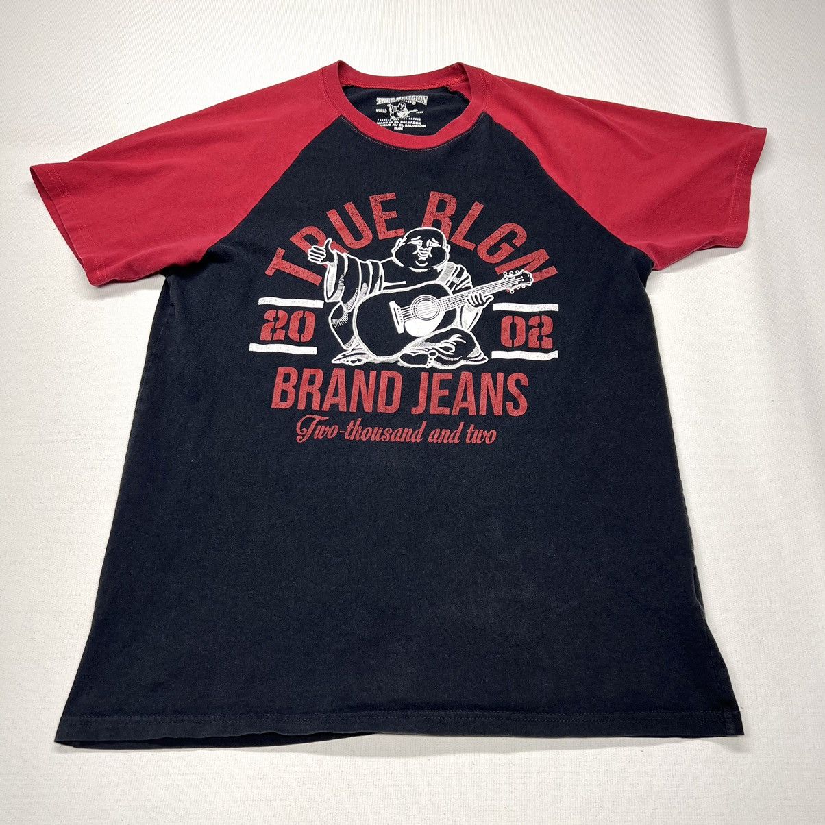 True Religion True Religion Tee Shirt Black Red Graphic Short Sleeve Jeans Size US M / EU 48-50 / 2 - 1 Thumbnail