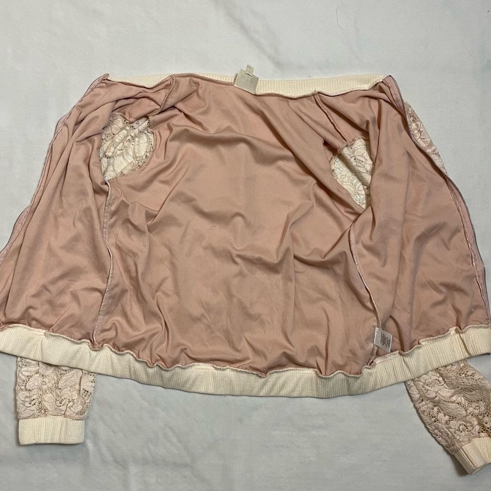 Other H.I.P Happening In The Present Lace Blush Bomber Size L Size L / US 10 / IT 46 - 6 Thumbnail