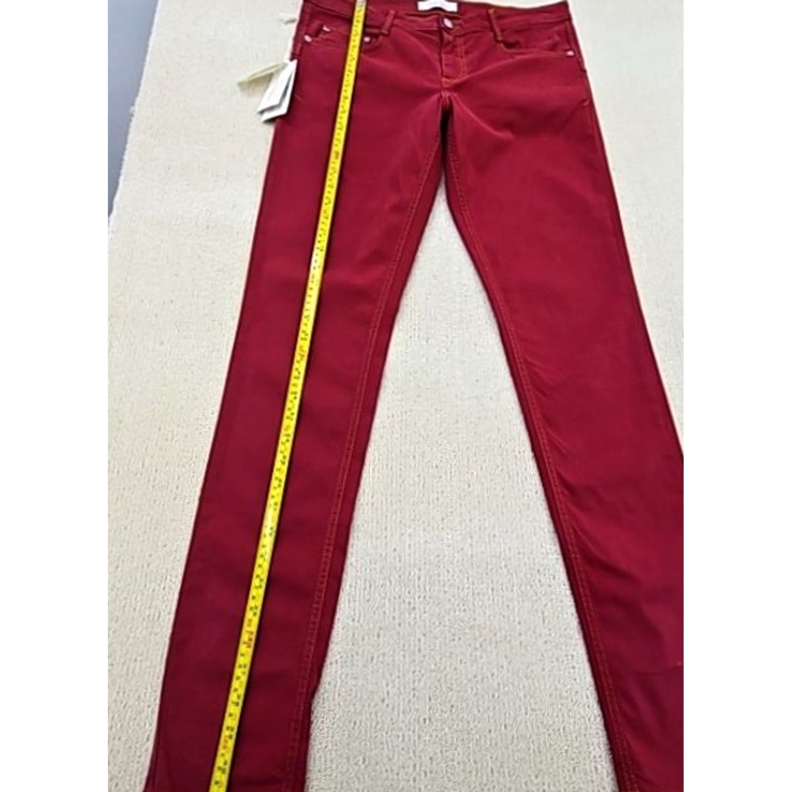 Harmont & Blaine Harmont & Blaine Red Solid Jeans Jeans 32 32 Skinny Regular Men Adult WUA08 52533513 Red Size US 32 / EU 48 - 5 Thumbnail