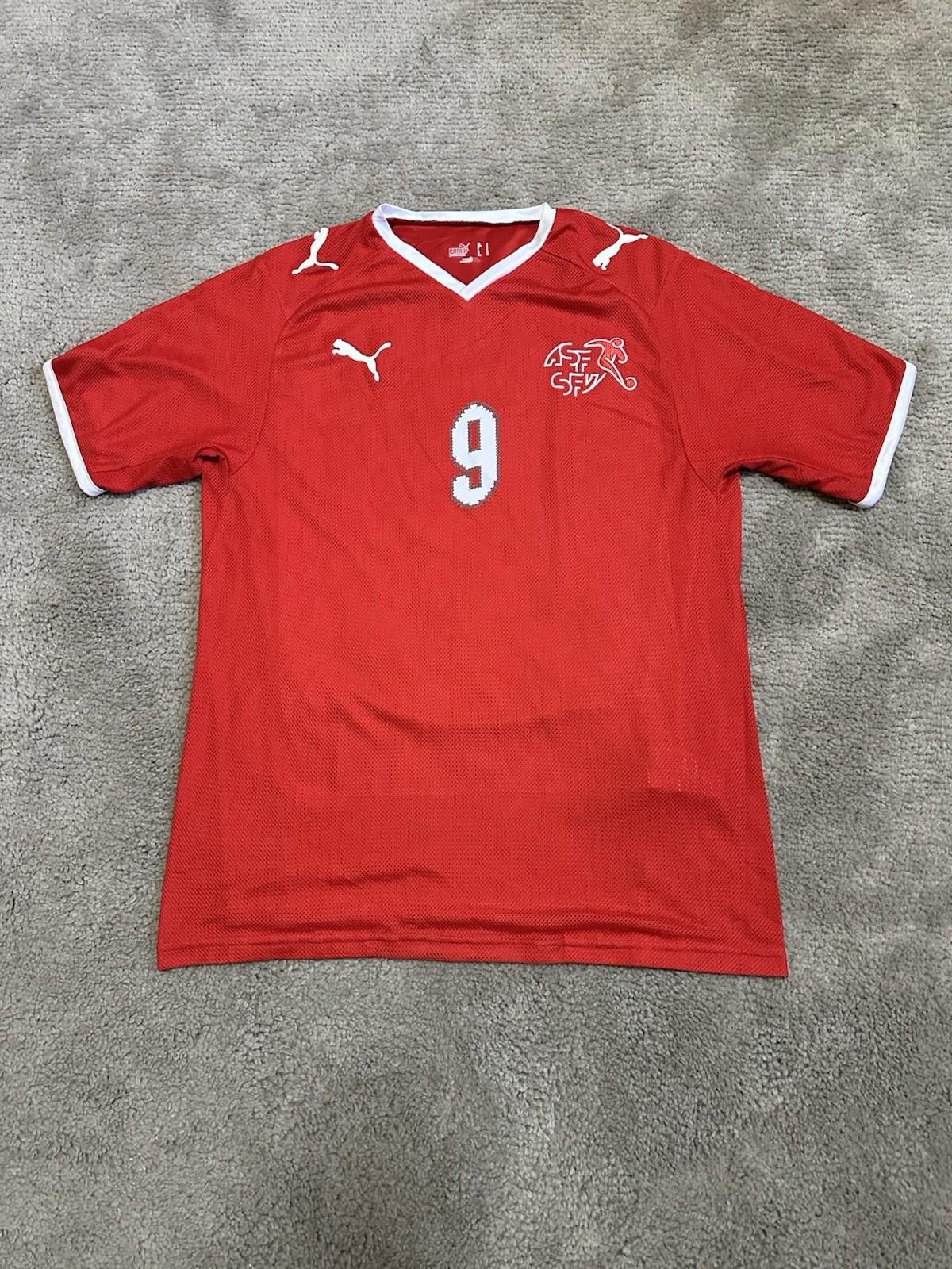 Switzerland 2008 - 2010 Home football shirt jersey #9 Frei
