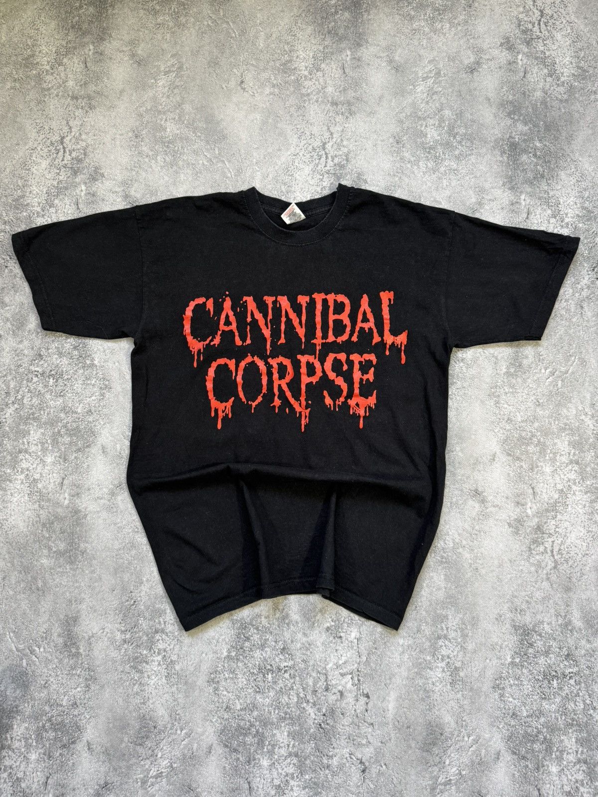 Band Tees × Fruit Of The Loom × Vintage T-Shirt Cannibal Corpse The Time To Kill Is Now Size US M / EU 48-50 / 2 - 1 Thumbnail