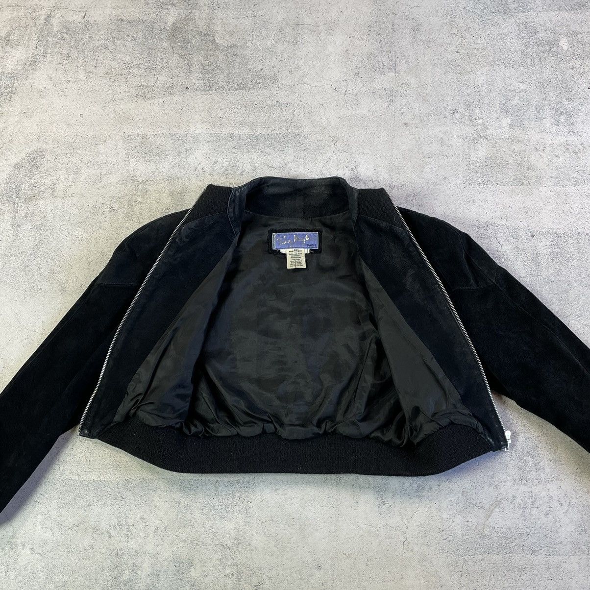 Thierry Mugler × Vintage 80’s-90’s THIERRY MUGLER ARCHIVE CROPPED BOMBER JACKET Size M / US 6-8 / IT 42-44 - 10 Thumbnail