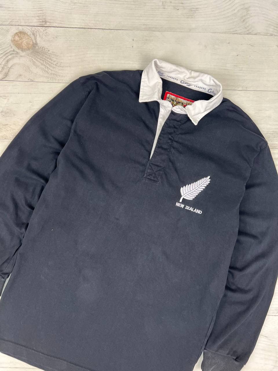 Cotton Traders Vintage Cotton Traders New Zealand Rugby Long Sleeve Shirt Size US M / EU 48-50 / 2 - 2 Thumbnail