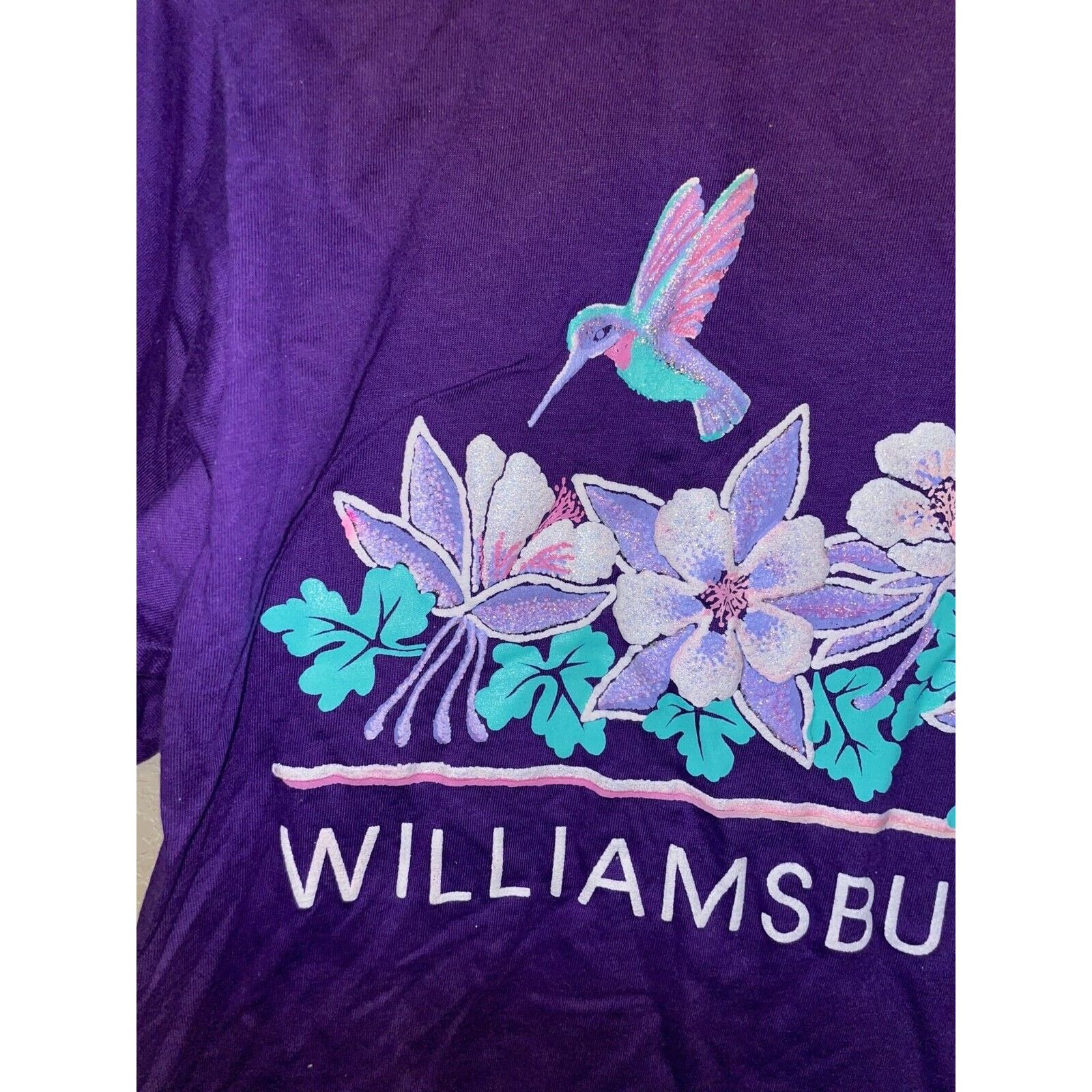 Jerzees Vintage Williamsburg Shirt Pennsylvania Flower Tee 90s M Size US M / EU 48-50 / 2 - 2 Thumbnail