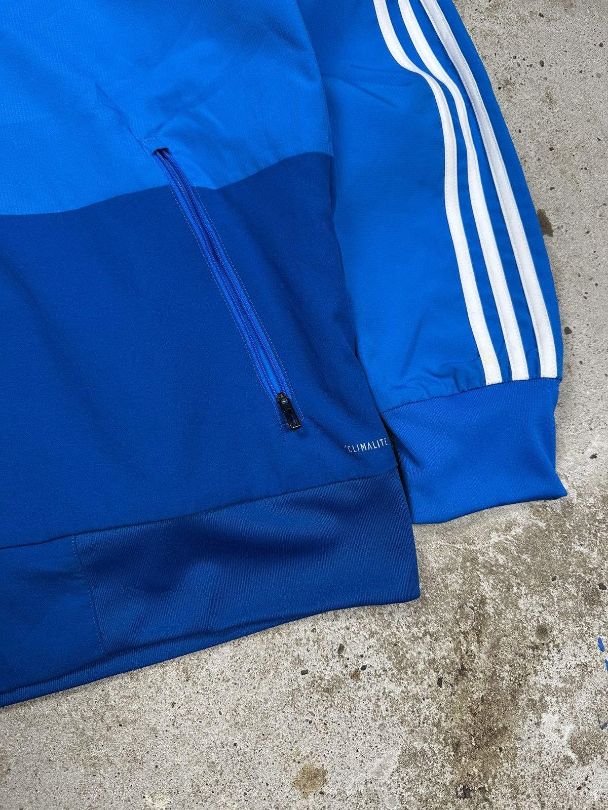 Adidas Adidas x Real Madrid Blue Light Track Jacket Training Top Size US L / EU 52-54 / 3 - 5 Thumbnail