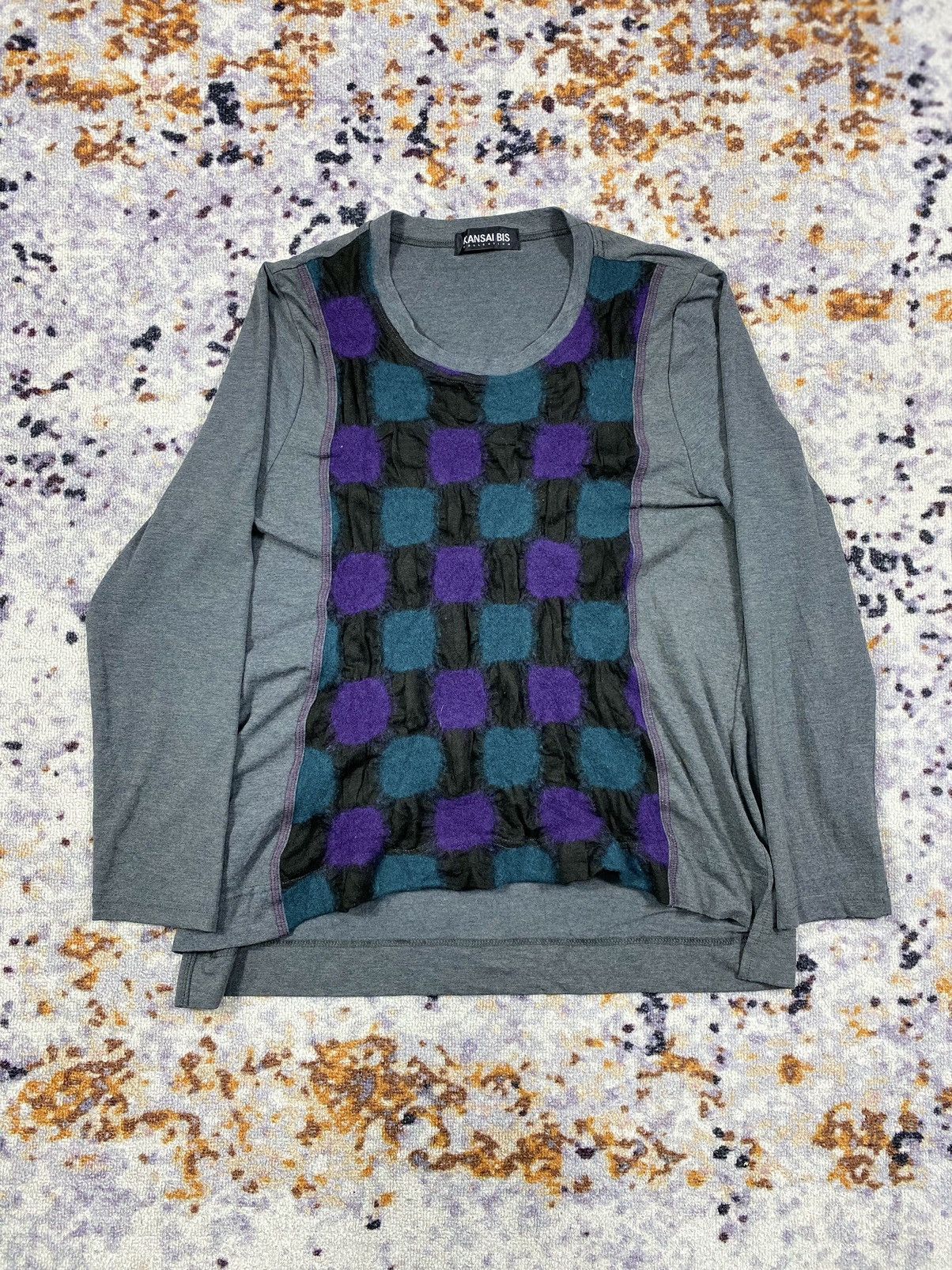 Kansai Bis Japanese Tartan ifsixlgb style long sleeve