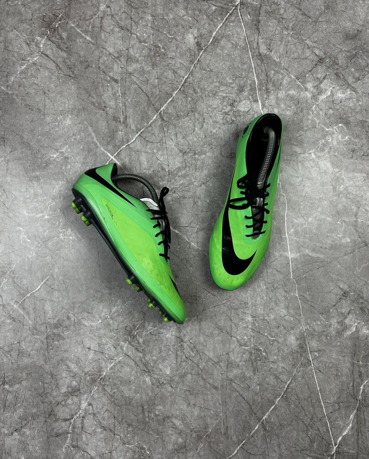 Nike Nike Hypervenom Phatal FG Neo Lime Athletic Soccer Cleat Men Size US 8 / EU 41 - 2 Thumbnail
