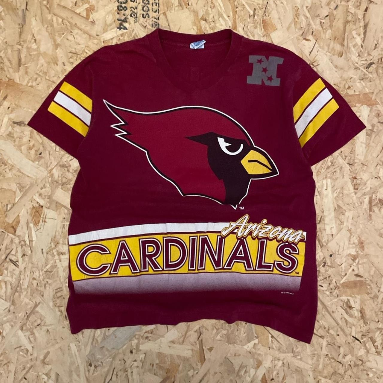 Salem Sportswear × Vintage Vintage 1994 Arizona Cardinals T Shirt Size US L / EU 52-54 / 3 - 1 Thumbnail