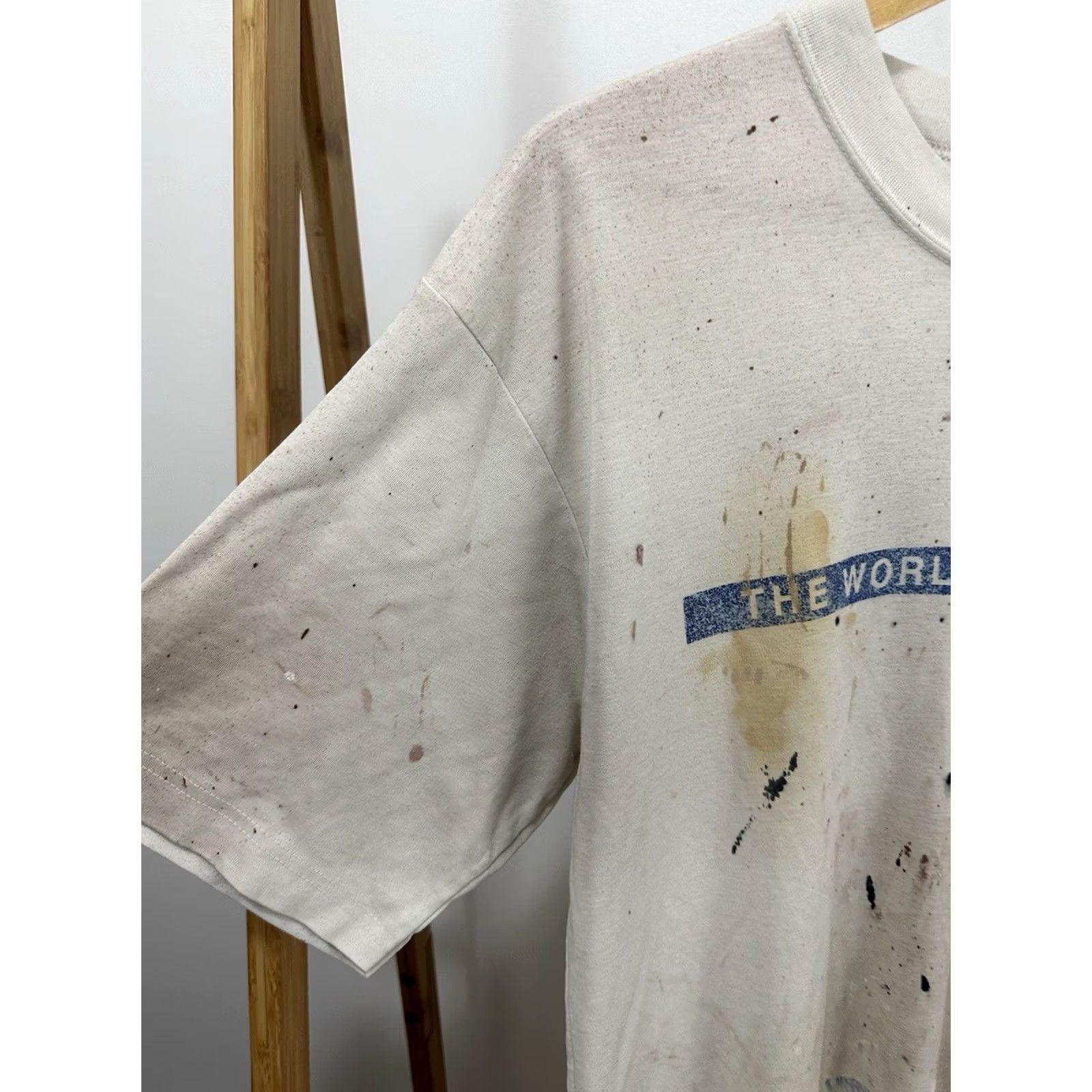 Samsung VTG 90s Samsung 1996 Expo Sillicon Valley Tech Thin Worn T-Shirt XL White Mens T-Shirt Samsung Tech Expo 90s Size US XL / EU 56 / 4 - 6 Thumbnail