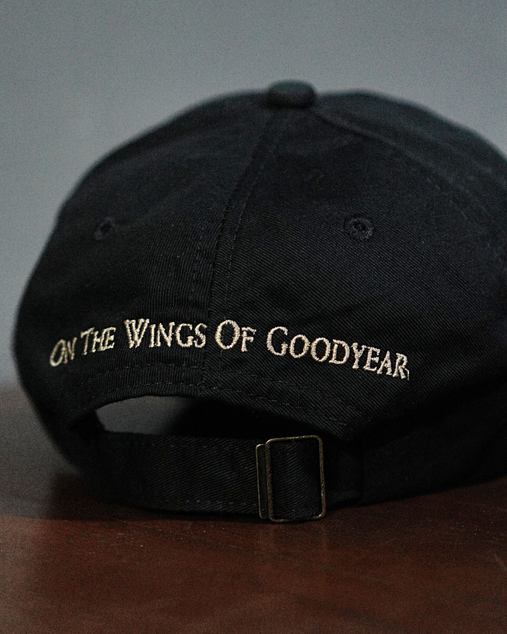 Vintage GOODYEAR SIMPLE CAP TWO TONE | K-PRODUCTS Size ONE SIZE - 3 Thumbnail
