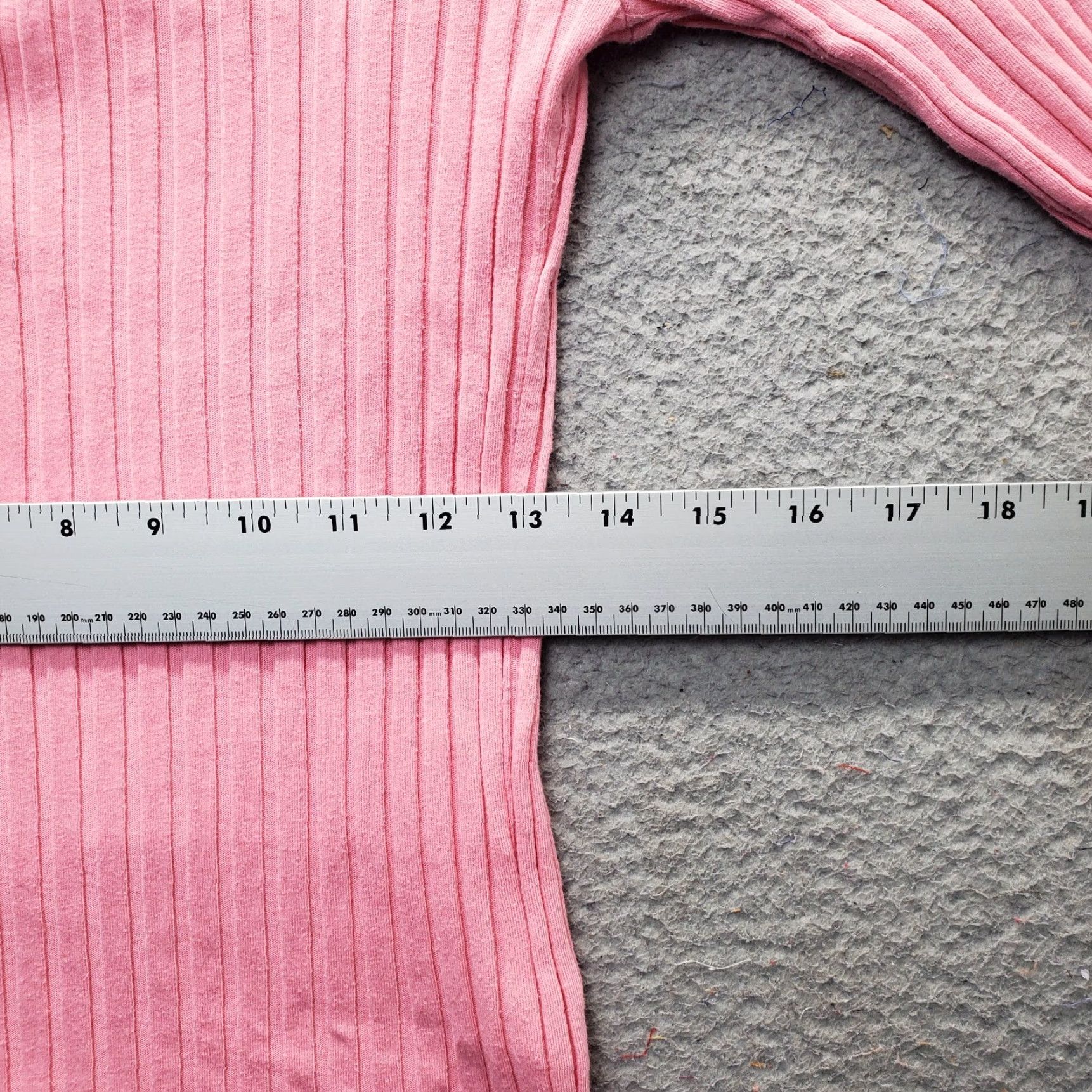 Vintage Carolyn Taylor Ribbed Top Womens S Pink 3/4 Sleeve V-Neck Front Button T-Shirt Shirt Slim Casual Womens Size S Pink Size S / US 4 / IT 40 - 4 Thumbnail