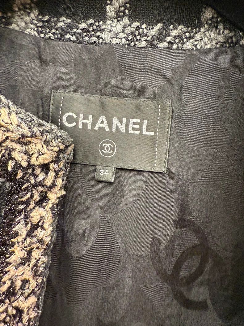 Chanel Chanel 22k mixed-color plaid four-pocket vest jacket Size XXS / US 00 / IT 34 - 3 Thumbnail