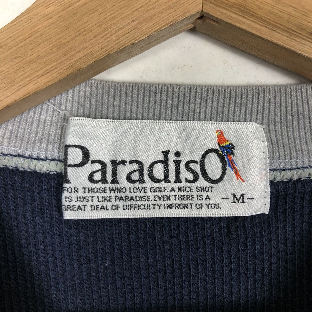 Japanese Brand 🔥90’s Vintage Paradiso Sweatshirt Crewneck Big Logo Design Size US M / EU 48-50 / 2 - 10 Thumbnail