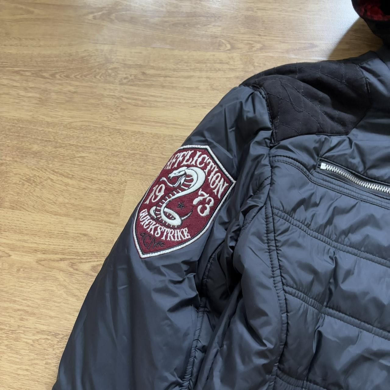Affliction Vintage y2k 90s Affliction reversible jacket Size US L / EU 52-54 / 3 - 7 Thumbnail