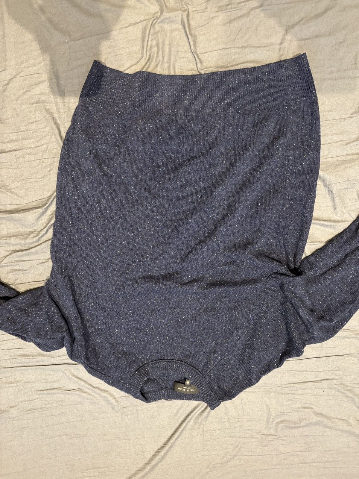 Rag & Bone Navy Blue Rag & Bone Sweater Size US XL / EU 56 / 4 - 1 Thumbnail