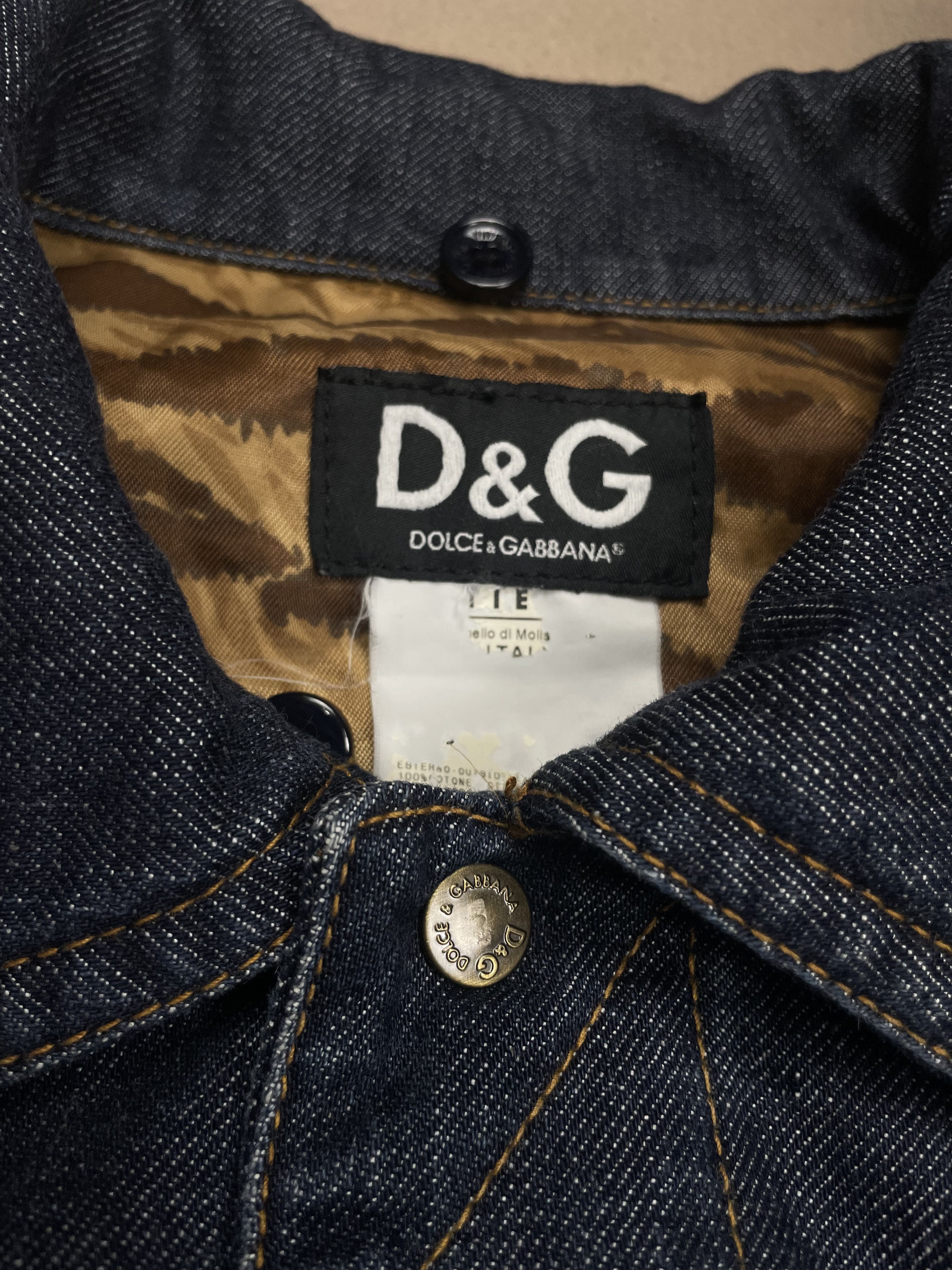 Dolce & Gabbana Dolce And Gabbana Casual Jacket New Money Style Size L-M Size L / US 10 / IT 46 - 5 Thumbnail