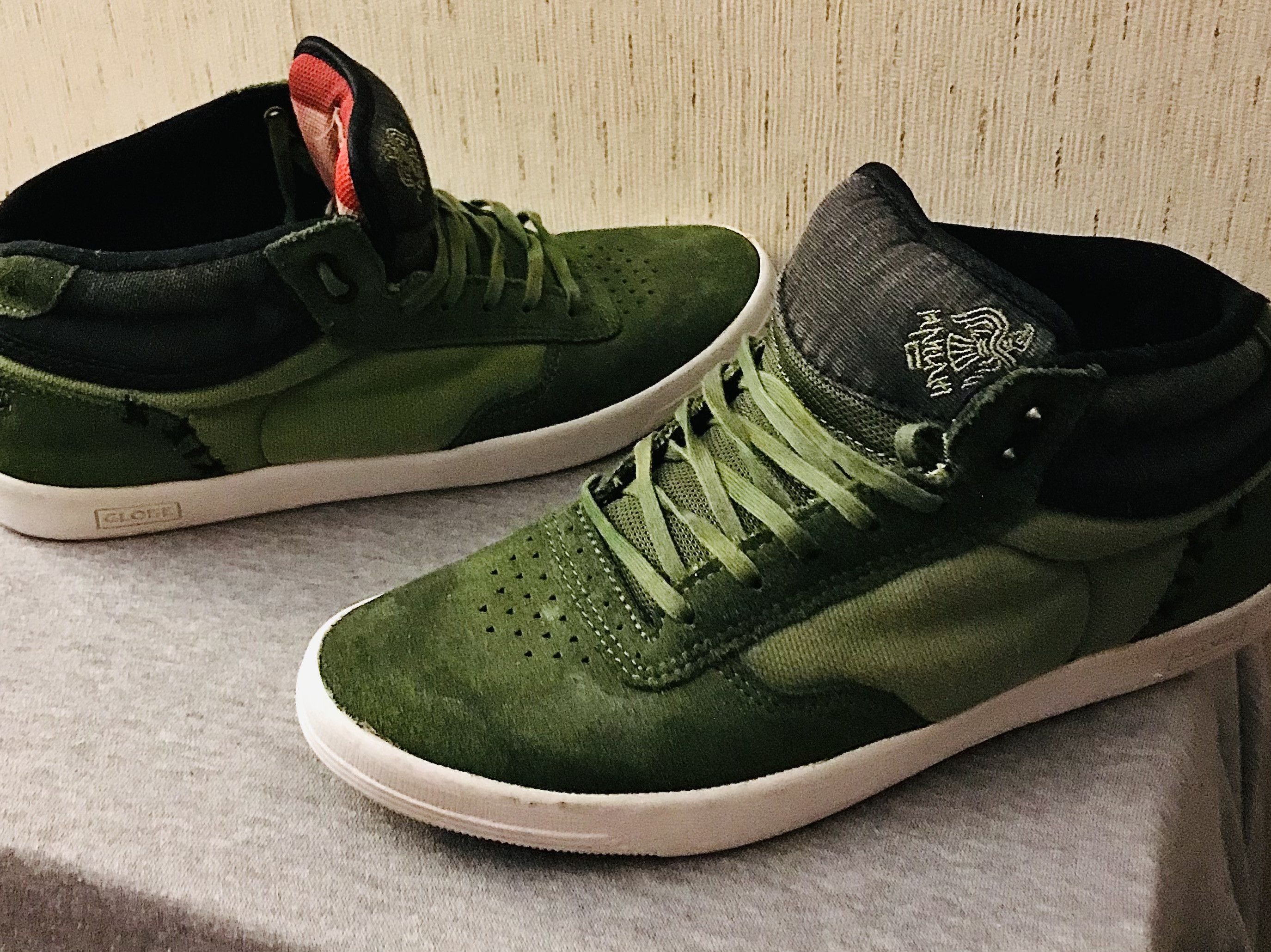 Globe Globe Chris Haslam Mid Vintage Men's Skate Shoes US 9.5 Size US 9.5 / EU 42-43 - 5 Thumbnail