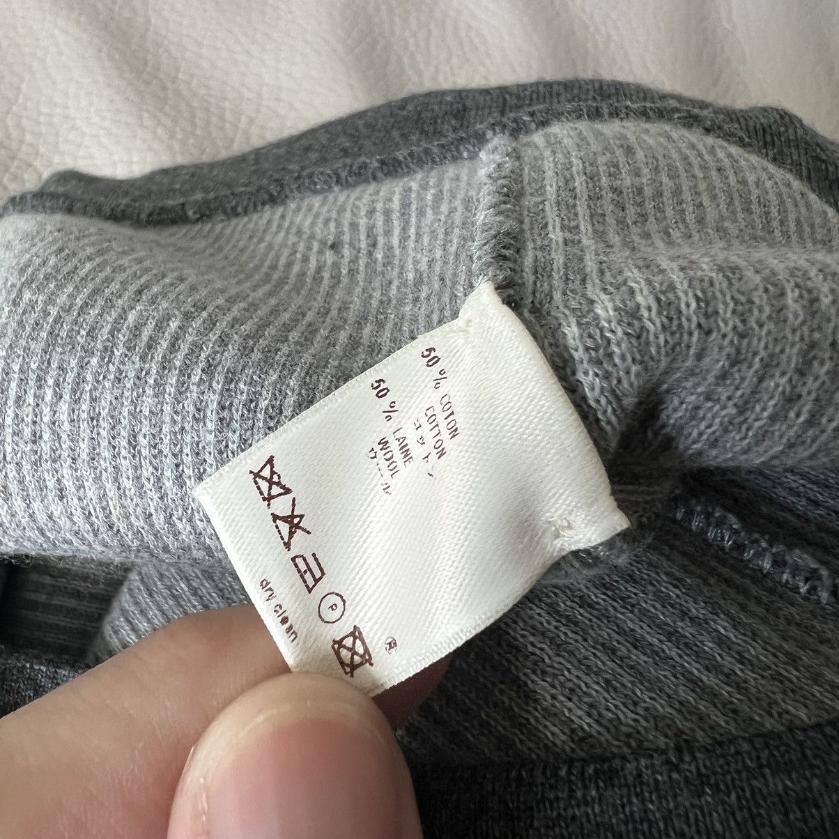 Louis Vuitton Louis Vuitton Grey Cotton Wool Mixed Sweatpants Size 30" / US 8 / IT 44 - 5 Thumbnail