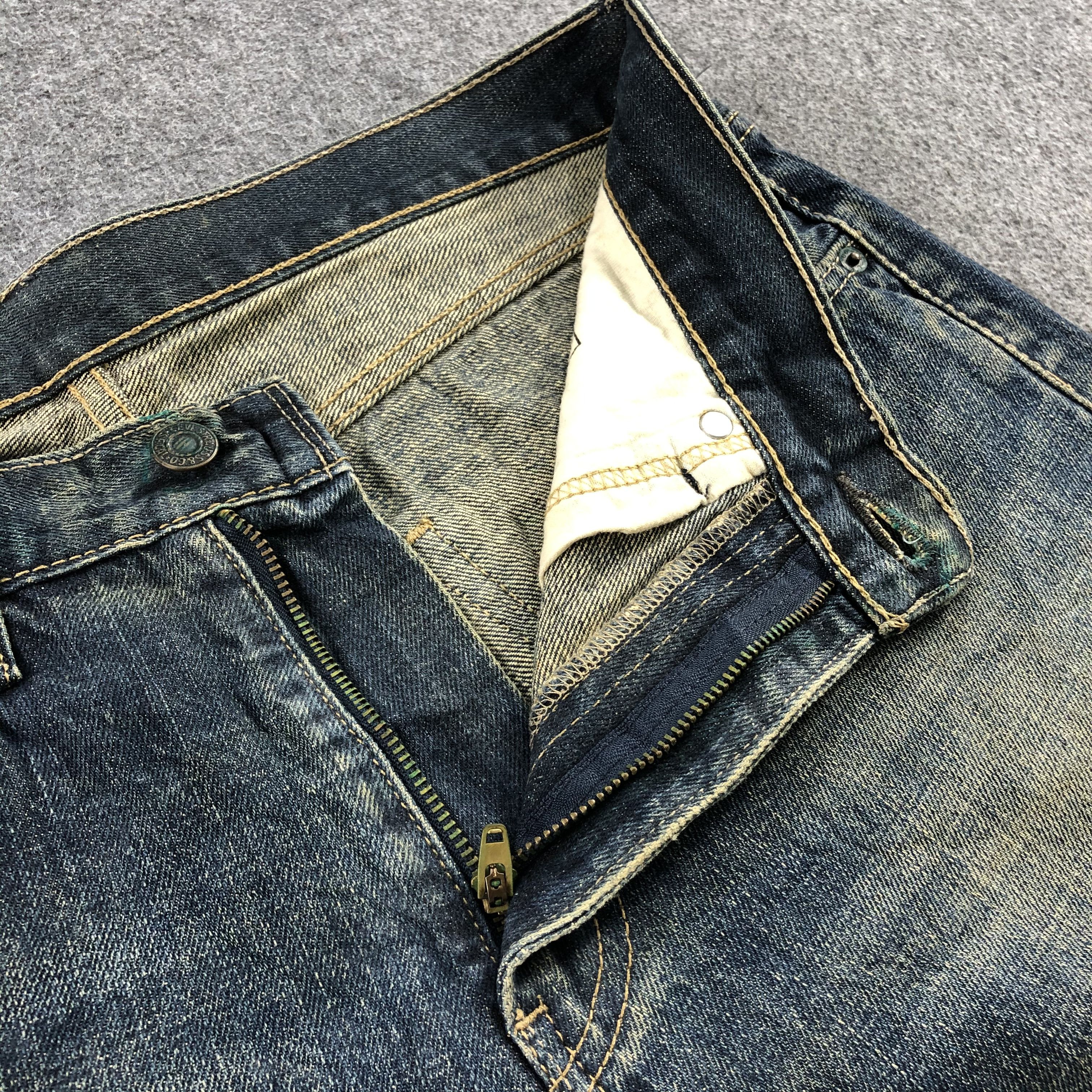 Levi's Vintage Blue Wash Levis 505 Jeans-J1974 Size US 34 / EU 50 - 10 Thumbnail