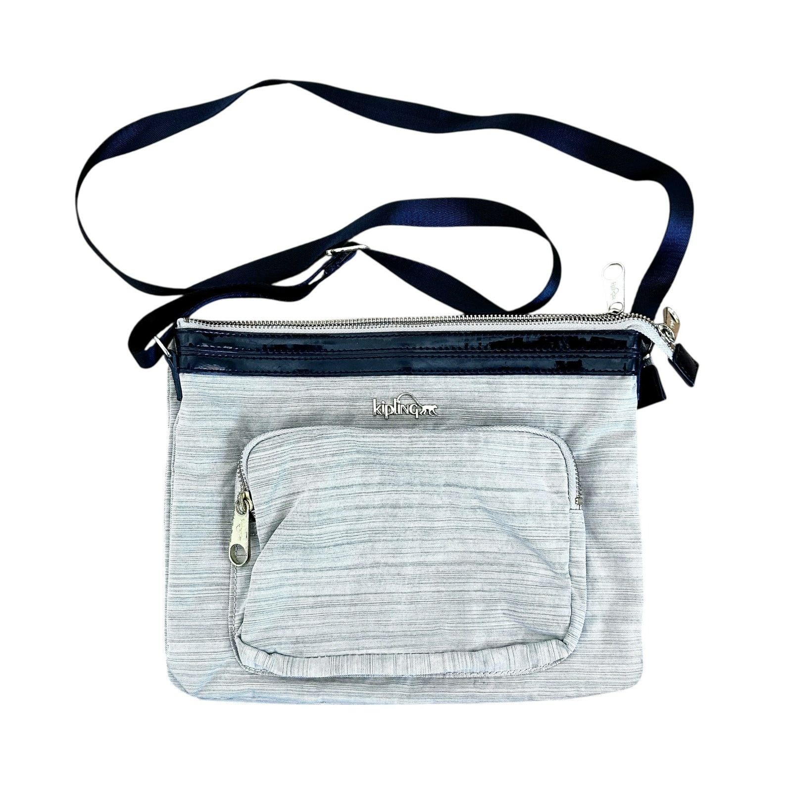 Other Kipling Gray Crossbody Bag Size ONE SIZE - 1 Thumbnail