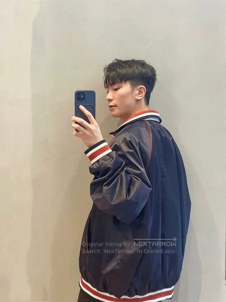 Givenchy Givenchy Embroidered Striped Jacket Coat Midnight Blue Size US M / EU 48-50 / 2 - 8 Thumbnail