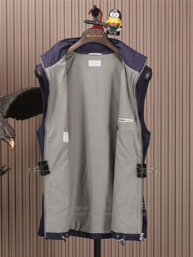 Brunello Cucinelli Brunello Cucinelli Men's Hooded Vest. Size US S / EU 44-46 / 1 - 2 Thumbnail