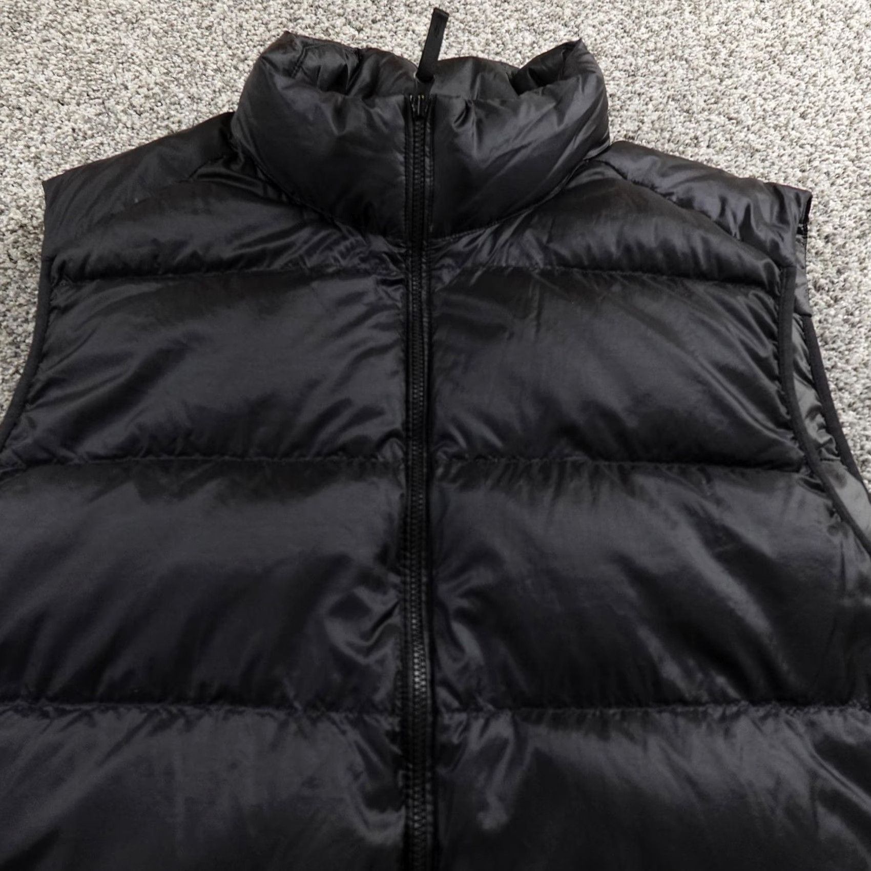 Uniqlo Uniqlo Vest Mens XL Black Ultra Light Down Puffer Quilted Insulated Jacket Top Size 46R - 3 Thumbnail