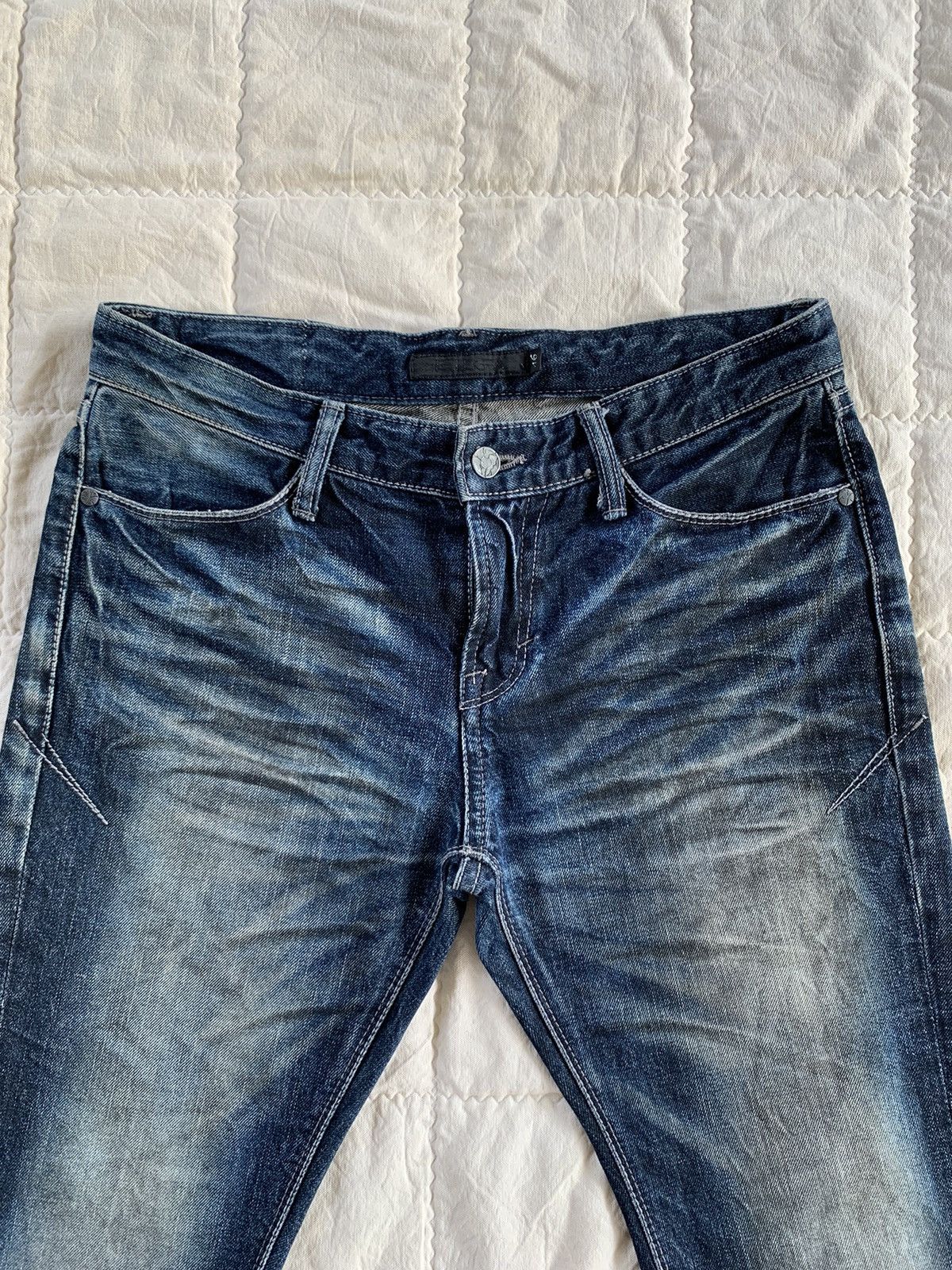 GOSTAR DE FUGA FUGA Flared Denim Jeans Size US 32 / EU 48 - 3 Thumbnail