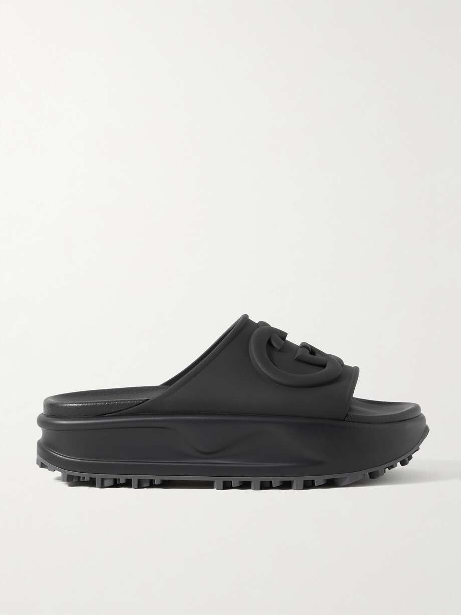 Gucci Gucci Interlocking G Men Slide Sandals SIZE 7 Size ONE SIZE - 1 Thumbnail