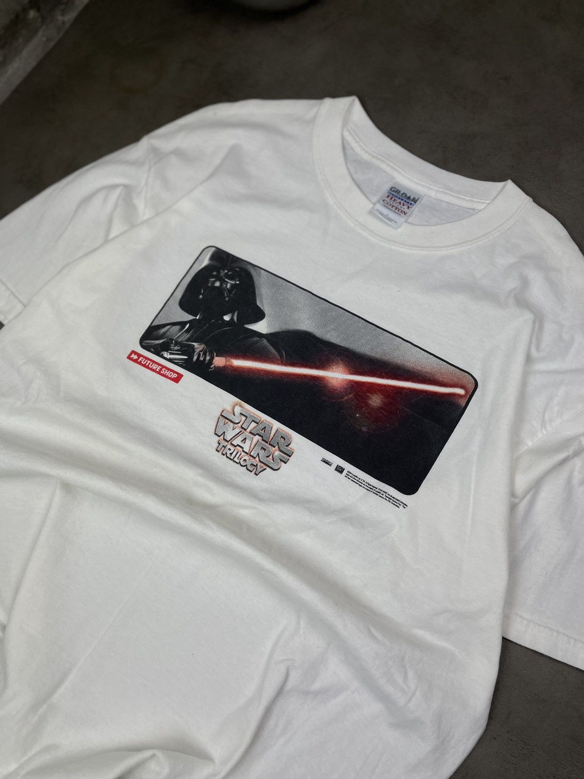 Star Wars × Vintage Star Wars Trilogy Promo Revenge of the Sith 2004 T-shirt Size US L / EU 52-54 / 3 - 4 Thumbnail