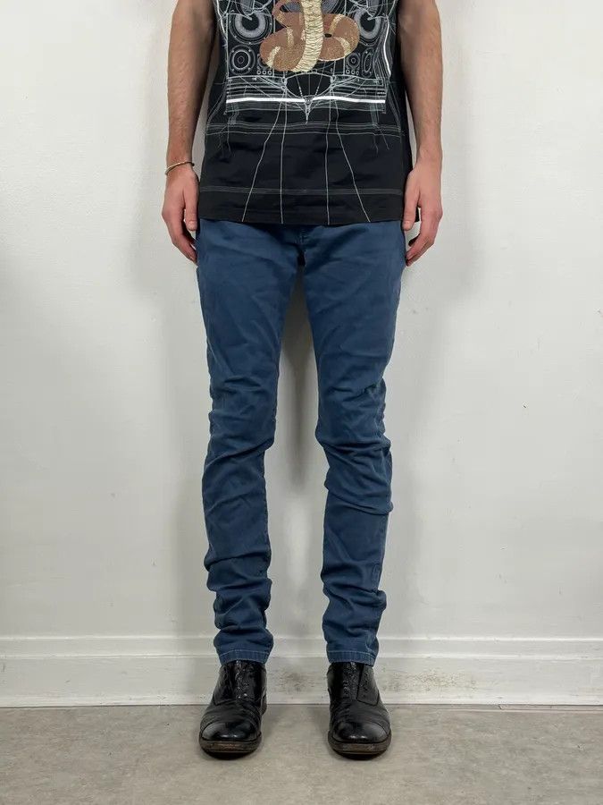 Maison Margiela AW2016 Maison Margiela Navy Cotton Pants Size US 32 / EU 48 - 3 Thumbnail