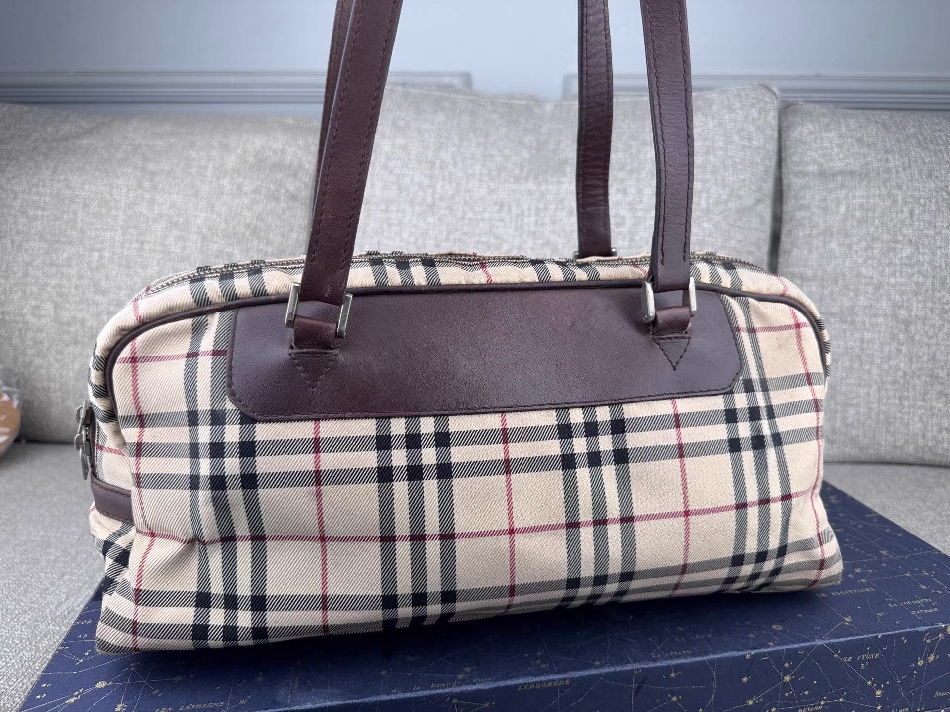 Burberry Burberry Vintage Baguette Women's Shoulder Bag Ｑ27 Size ONE SIZE - 5 Thumbnail