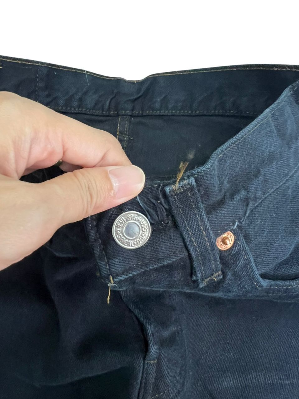 Levi's × Vintage Vintage 70’s Levis Redline Black Colour Size US 27 - 8 Thumbnail
