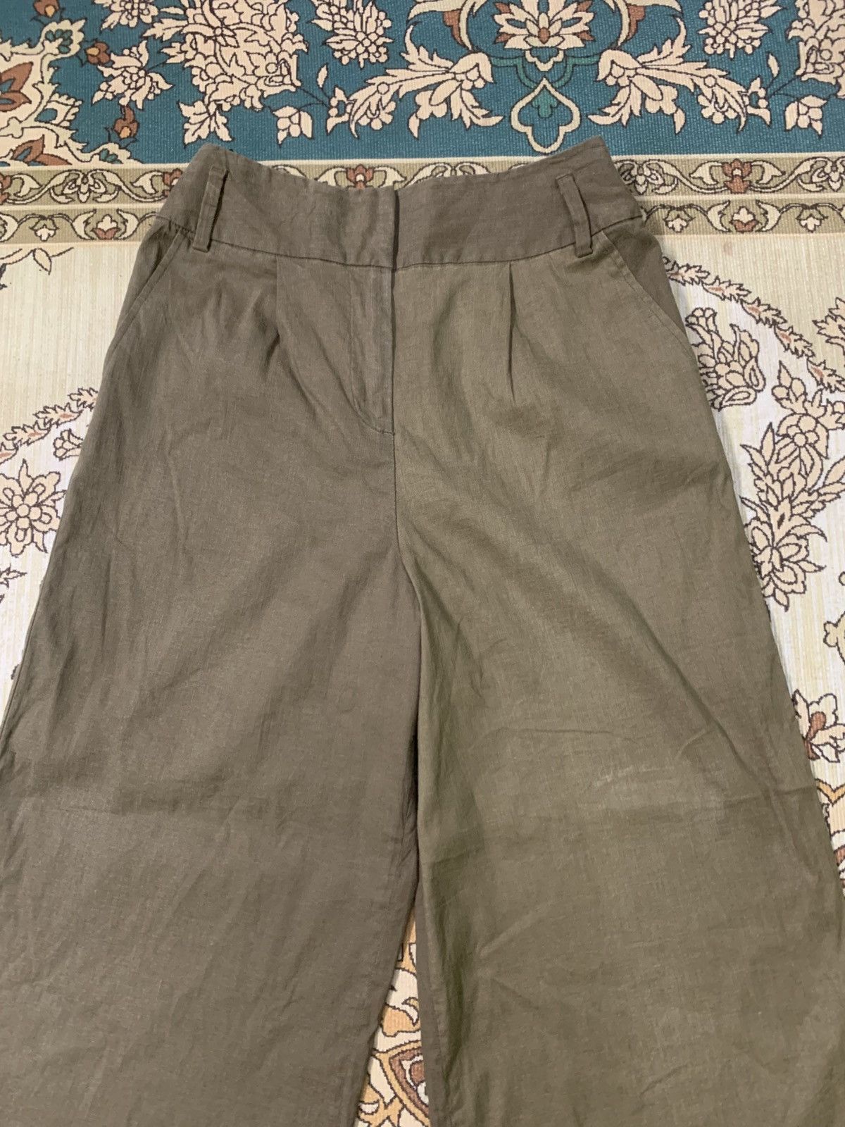 Issey Miyake ISSEY MIYAKE BY PLST PANTS PALAZO Size 26" / US 2 / IT 38 - 2 Thumbnail