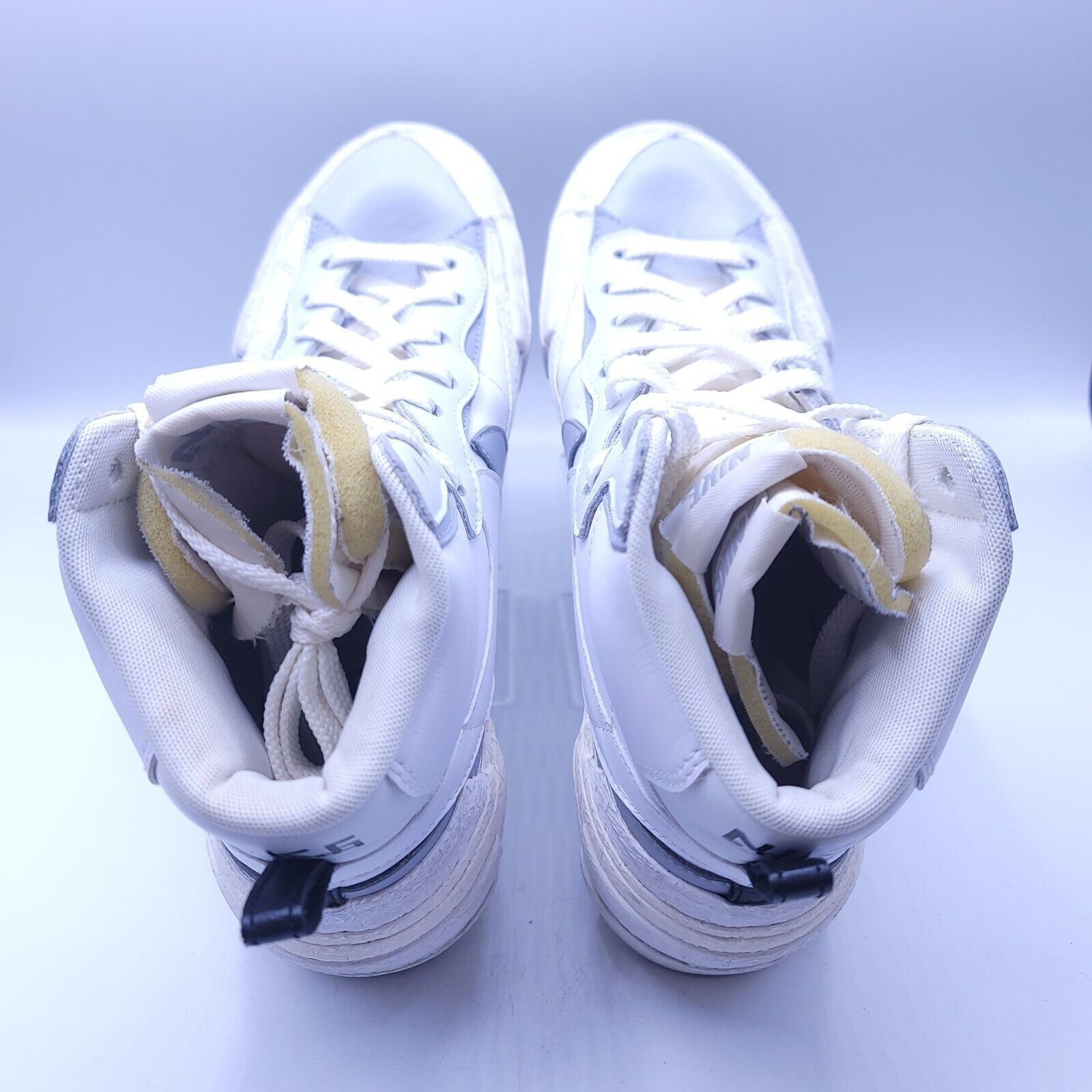 Nike Nike Blazer Mid Sacai Shoe Mens Size 11 BV0072-100 white Size US 11 / EU 44 - 4 Thumbnail