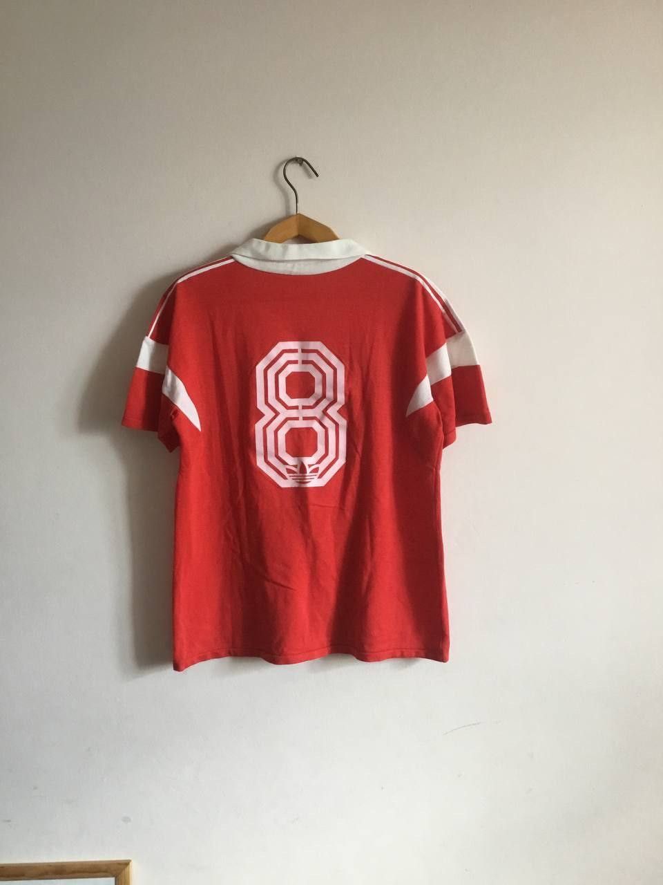 Adidas × Vintage Vintage Adidas Shirt Jersey #8 Switzerland Nation Team Size US L / EU 52-54 / 3 - 6 Thumbnail