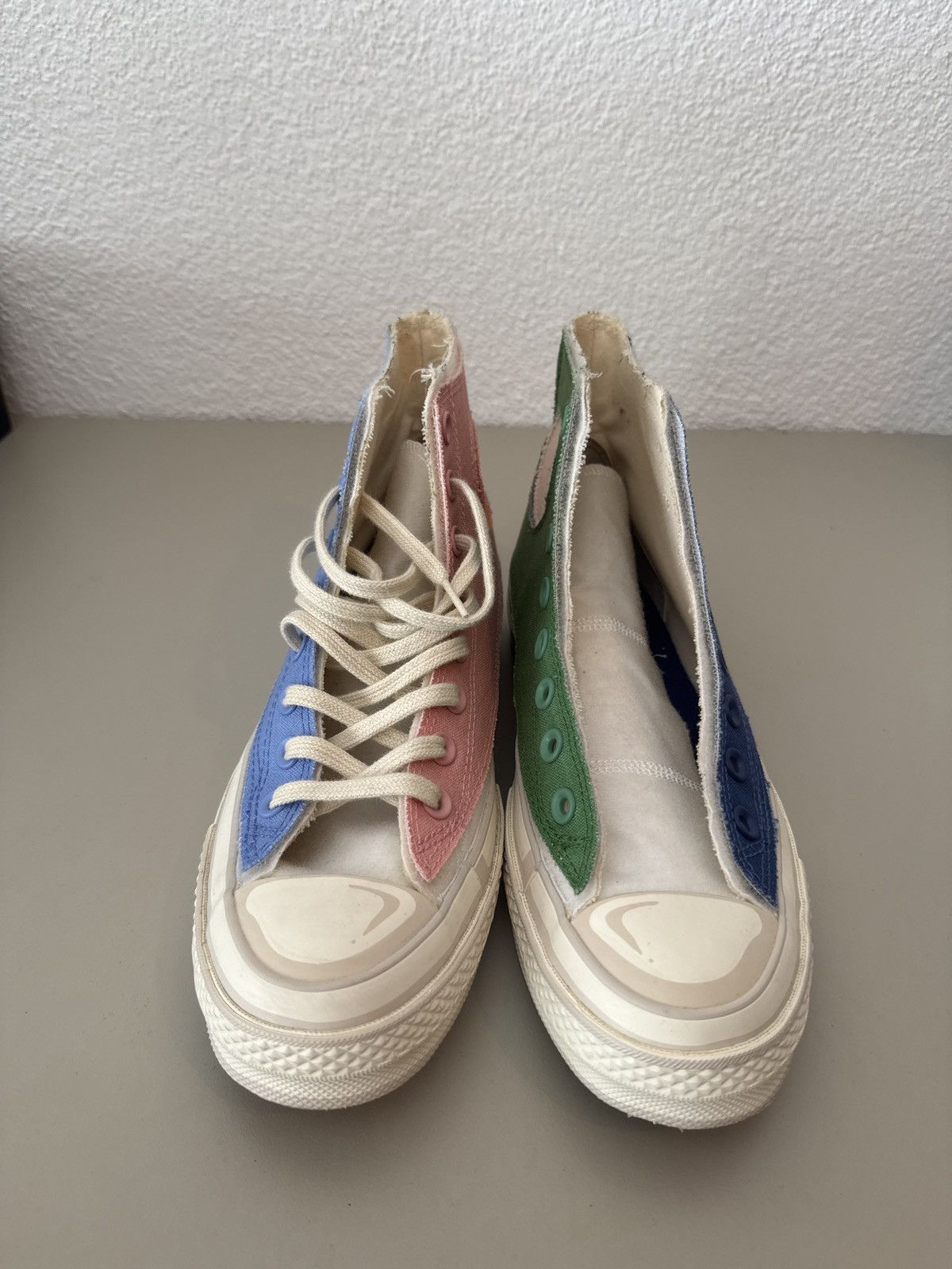 Converse Converse Chuck High Joshua Vides Cream / Multicolor Size US 7.5 / EU 40-41 - 2 Thumbnail